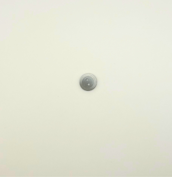 Knoop Parelmoer - Grijs S - 1cm