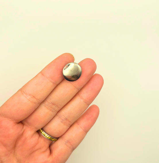 Knoop Fashion - Zilver - 15mm