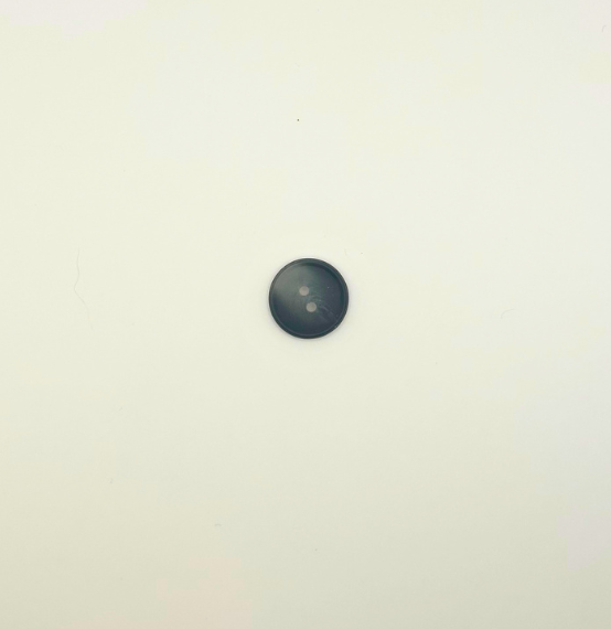 Knoop Duo - Grijs Zwart - 1,5cm
