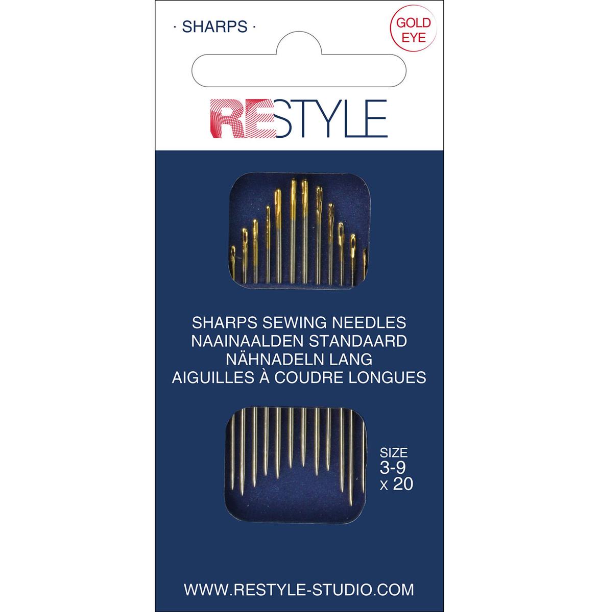 Restyle naainaalden standaard - 3-9 - 20 stuks
