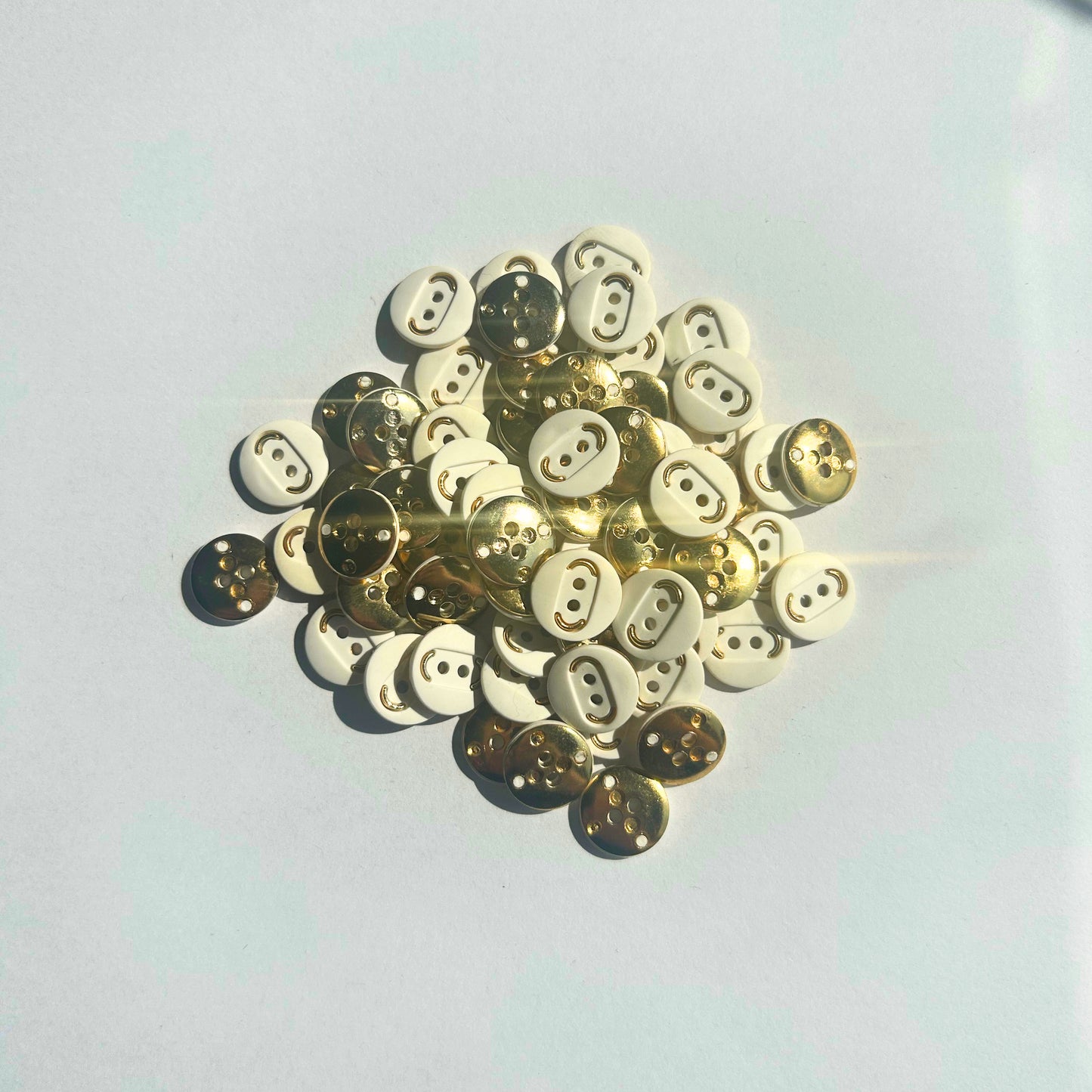 Knoop Vintage - Goud - 1,5cm