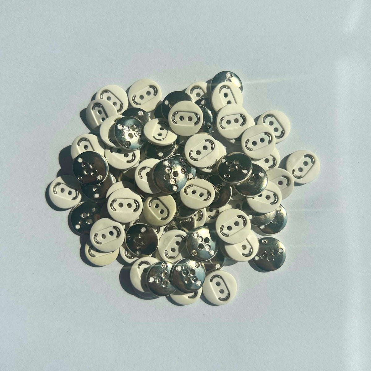Knoop Vintage - Zilver - 1,5cm