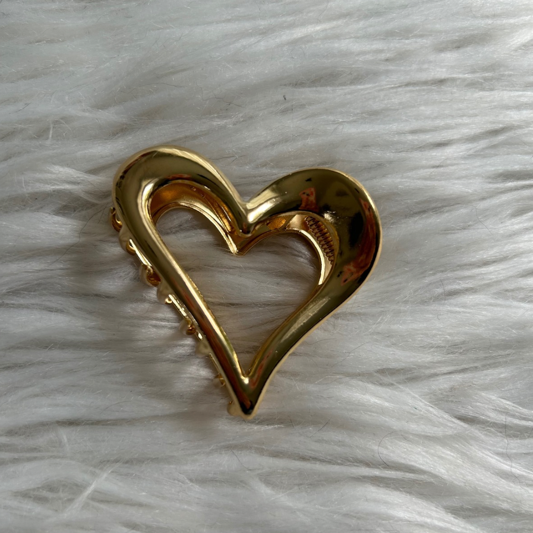 Haarklem Heart Goud