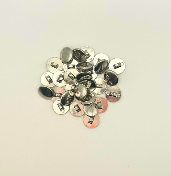 Knoop Fashion - Zilver - 15mm