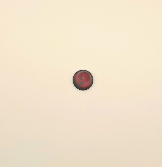 Knoop Plastic - Rood - 2cm