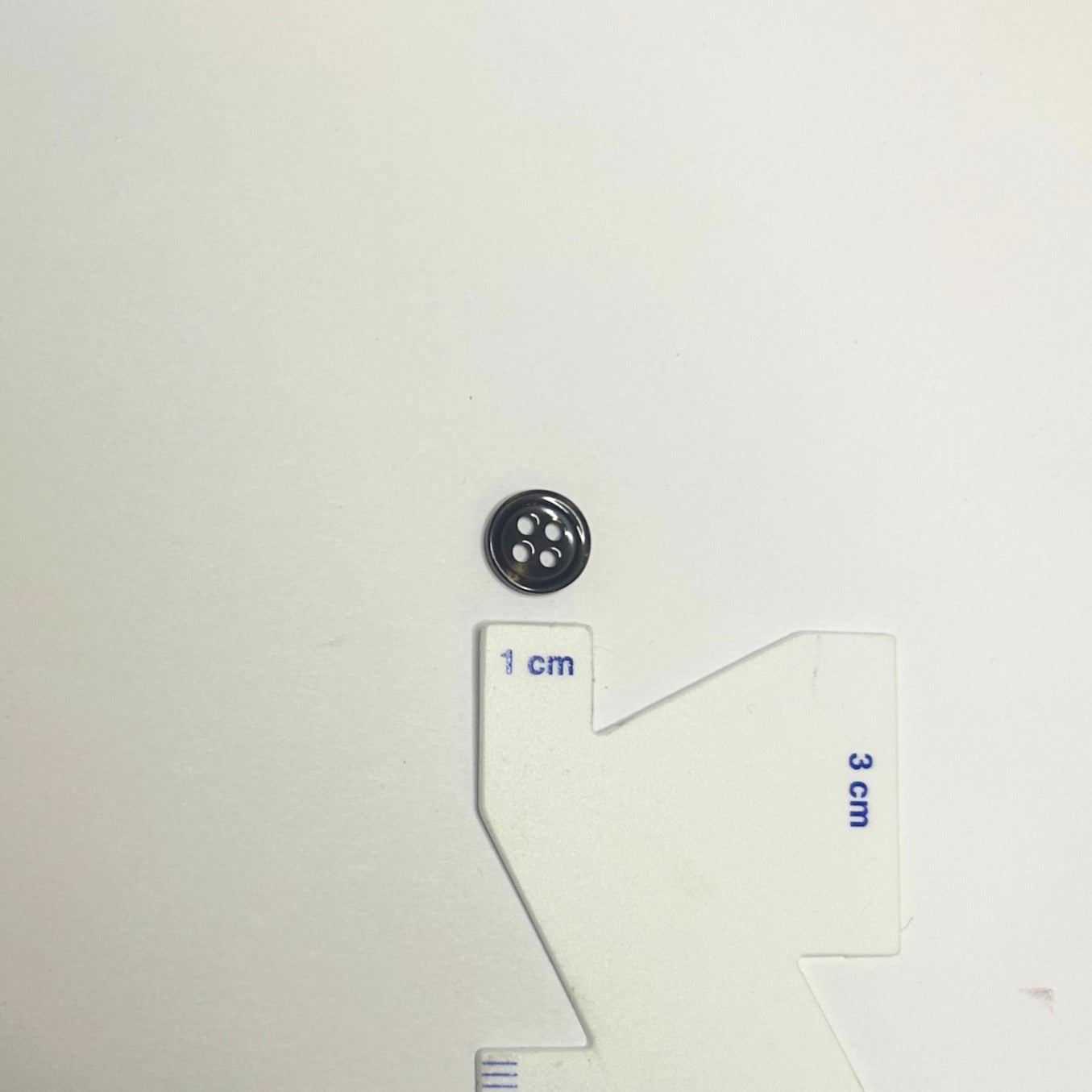 Knoop Mini - Donkerbruin - 1cm