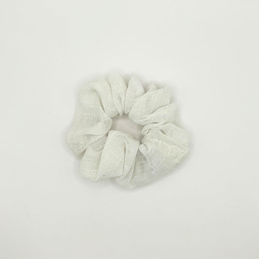 Mini Scrunchie White